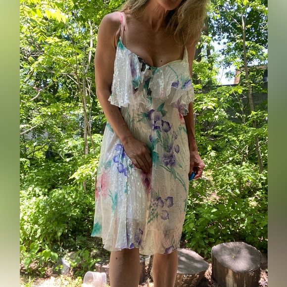 NWOT Leonard Paris sundress, size 38fr(S), new, no tag. - Picture 6 of 15